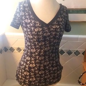 Peace symbol t shirt